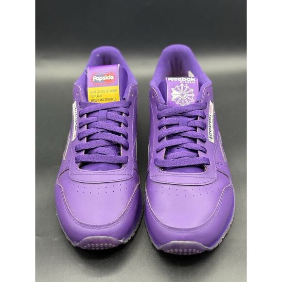 Size 10- Reebok Popsicle x Classic Leather Purple Emperor GY2431 main image 9